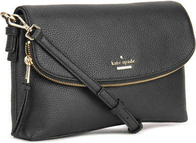 

Kate Spade Women Casual Black Leatherette Sling Bag