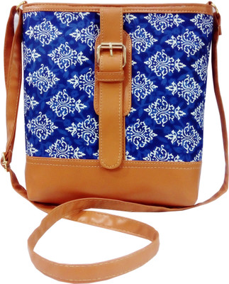 

Panache Women Casual Multicolor Cotton Sling Bag