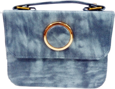 

Panache Women Casual Blue Leatherette Sling Bag