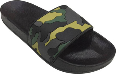 

Urban Walk Camouflage Slides, Green