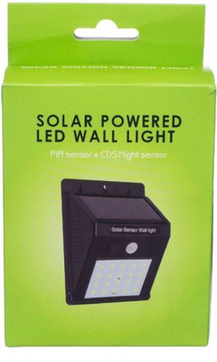 

Benison India  LED Waterproof IP65 Powered Wireless PIR Motion Sensor Outdoor Solar Light Set(Ceiling Mounted Pack of 1)