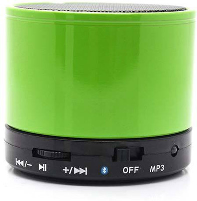 

CheckSums 11609 S10 Green Portable Wireless BT Speaker For Mobile Phone 3 W Portable Bluetooth Speaker(Green, Stereo Channel)