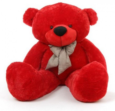 

stuffed toy 5 feet sweet and soft for boys and girls - 152 cm(Red)