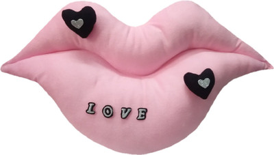 

Aparshi Valentine day gift Stuffed LOVE lips for boys and girls LPNW06_03 - 35 cm(Pink)