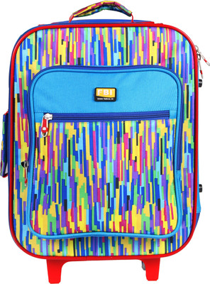 

FBI-Fabco FBI PRNTD TRL Cabin Luggage -  inch(Blue
