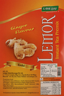

Lemor Pack of Flavour Instant Tea Premix Ginger Instant Tea Pouch(1000 g)