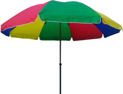 

Pepper Agro Garden Umbrella Outdoor use Ideal for beach/lawn/marketing/sun protection Multicolor 8 feet Umbrella(Multicolor)