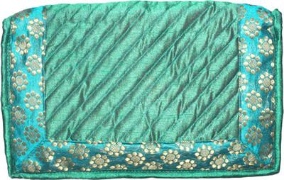 

ShopyBucket Jewellery Kit / Make Up Kit/Jewellery Box Wedding Collection Gift In Satin Jewellery, Makeup Vanity Box(Green)