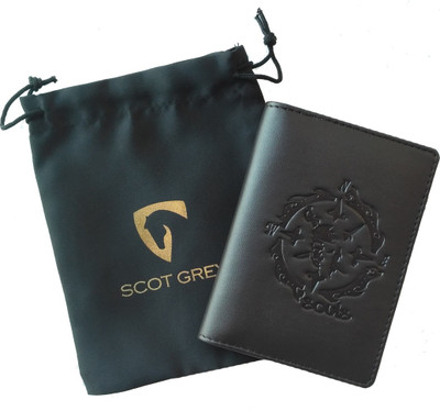 

Royal Scot Grey Men Brown Artificial Leather Document Holder(4 Card Slots), D brown