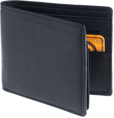 

Bags R Us Men Black Artificial Leather Wallet(6 Card Slots)