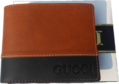 

uniqus Men Brown Genuine Leather Wallet(3 Card Slots), Black;brown