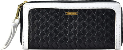 

Hidesign Women Black Genuine Leather Wallet(8 Card Slots)