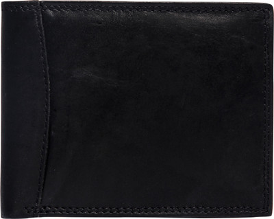 

Adamburk Men Black Genuine Leather Wallet(2 Card Slots)