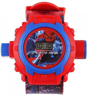 

Mettle Spiderman Kids Projector Watch MT-KDW-1701-SM Watch - For Boys & Girls Watch - For Boys & Girls