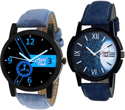 

Mont Club M 04+02 DENIM WATCH Watch - For Men