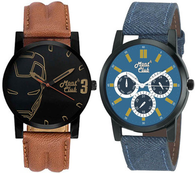 Mont Club M-04+01 DENIM WATCH Watch - For Men