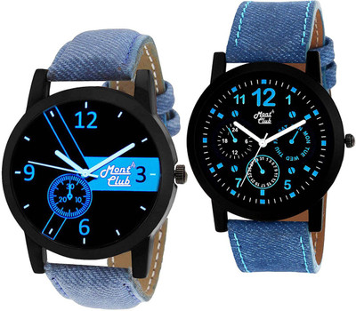 

MONT CLUB M-04+01 DENIM WATCH Watch - For Men