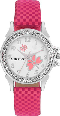 

Mikado Fashion Pink dial Analog watch for Women and Girls Watch - For Women