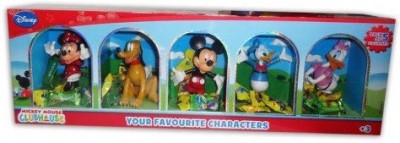 

GRV KREATIONS Mickey Mouse And Friends Action Figure (Set Of 5)(Multicolor)