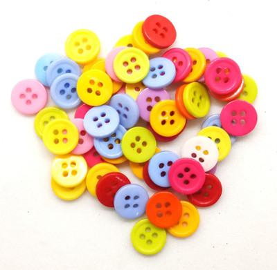 

Aadya Crafts Plastic Buttons Assorted 2