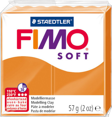 

Staedtler Fimo Soft Polymer Clay 2Oz- Sunny Orange