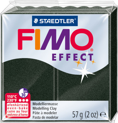 

Staedtler Fimo Effect Polymer Clay 2Oz- Black Pearl
