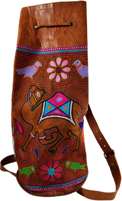

India Meets India 091WOBABP009 10.9 L Backpack(Brown), Vintage brown