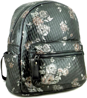 

Ripley Leatherette Backpack(Grey, 15 L)