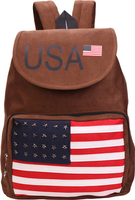 

bee fashionable indgn2530brown Waterproof Backpack(Brown, 15 L)
