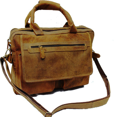 

JunaKart Pure leather shoulder bag Multipurpose Bag(Brown, 15 L)