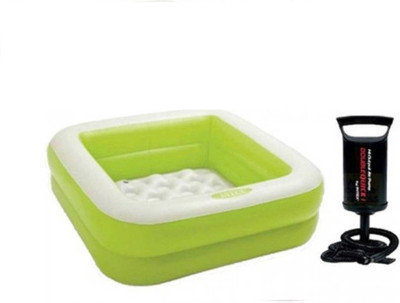 

KT BROTHERS BOX POOL WITH PUMP COMBO nflatable Pool(Green)