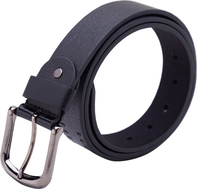 

Gansta Men Casual, Party, Evening Black Artificial Leather Belt