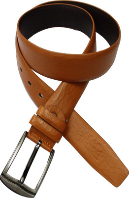 

FILMAX® ORIGINALS Men Casual, Formal, Party Beige Texas Leatherite Belt, Camel