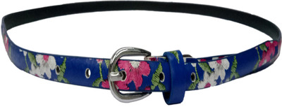 

FILMAX® ORIGINALS Women Casual, Formal, Party Blue Texas Leatherite Belt, Royal blue