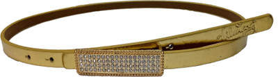 

FILMAX® ORIGINALS Women Casual, Formal, Party Yellow Texas Leatherite Belt