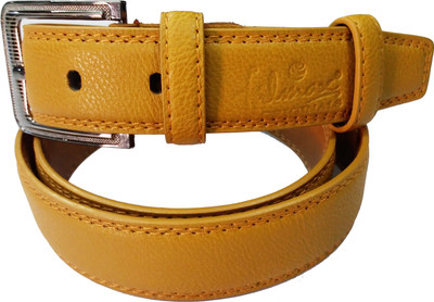 

FILMAX® ORIGINALS Men Casual, Formal, Party Tan Texas Leatherite Belt, Camel