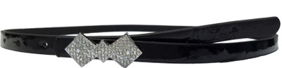 

FILMAX® ORIGINALS Women Casual, Formal, Party Black Texas Leatherite Belt