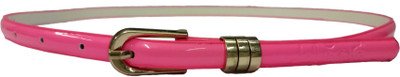 

FILMAX® ORIGINALS Women Casual, Formal, Party Pink Texas Leatherite Belt, Rani