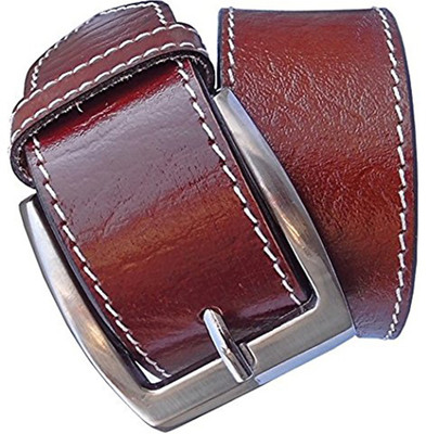 

LOOPA Men Formal Brown Artificial Leather Belt