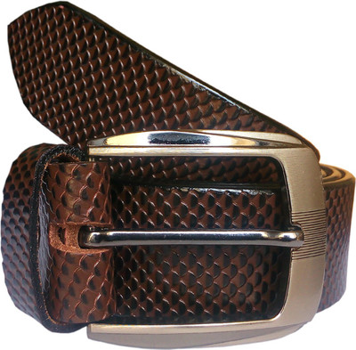 

LOOPA Men Formal Brown Artificial Leather Belt