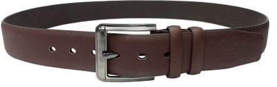 

FILMAX® ORIGINALS Men Casual, Formal, Party Brown Texas Leatherite Belt