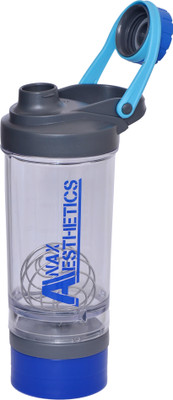 

Anax Aesthetics Storm Blue Glazor Shaker 500ml 500 ml Shaker(Pack of 1, Blue, Grey)