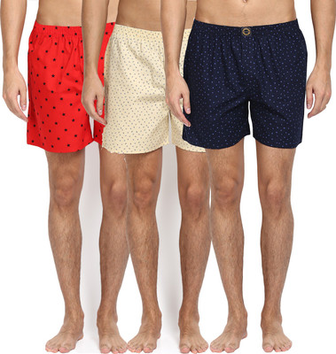 Joven Printed Men Boxer(Pack of 3)