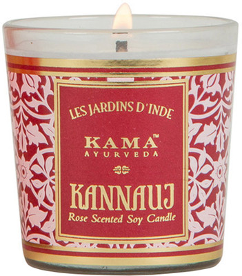 Kama Ayurveda Kannauj Candle(White, Pack of 1)