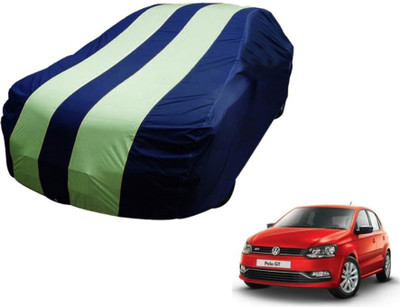 Flipkart SmartBuy Car Cover For Volkswagen Polo GT (Without Mirror Pockets)(Blue, Green)