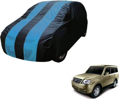 Flipkart SmartBuy Car Cover For Tata Sumo Grande (Without Mirror Pockets)(Blue, Blue)