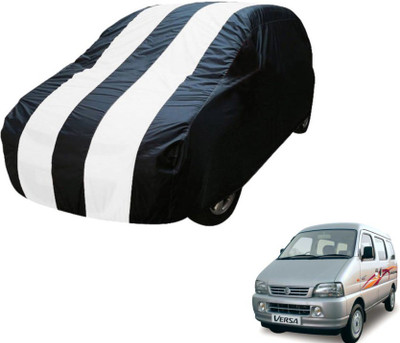 MOCKHE Car Cover For Maruti Suzuki Versa (Without Mirror Pockets)(Blue, White)