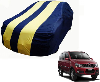 MOCKHE Car Cover For Mahindra Xylo (Without Mirror Pockets)(Blue, Yellow)