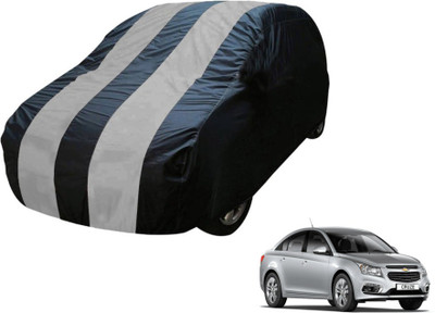 Flipkart SmartBuy Car Cover For Chevrolet Cruze (Without Mirror Pockets)(Blue, Silver)