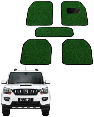 AUTO PEARL PVC (Polyvinyl Chloride), Plastic Standard Mat For  Mahindra New Scorpio(Green)